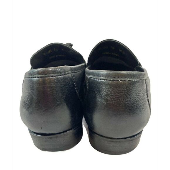 Florsheim Men's Tassel Black Loafers 806678 Size 9.5 D - Picture 3 of 6